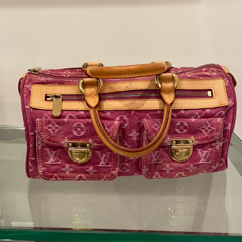 Louis Vuitton Pink Speedy Handbag